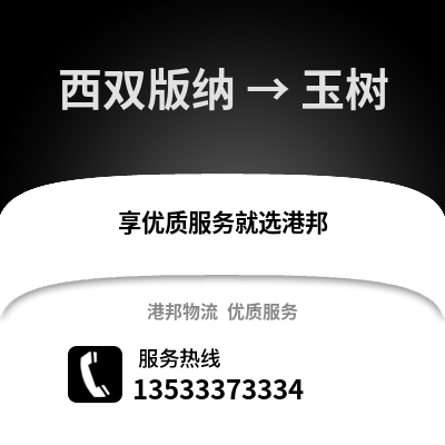 西双版纳到玉树物流公司,西双版纳到玉树货运,西双版纳至玉树物流专线2